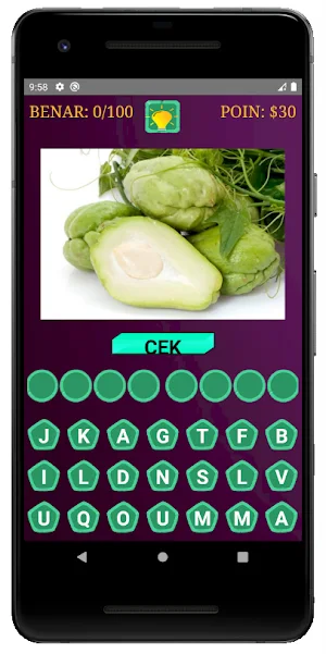 Tebak Nama Buah dan Sayuran Screenshot 3