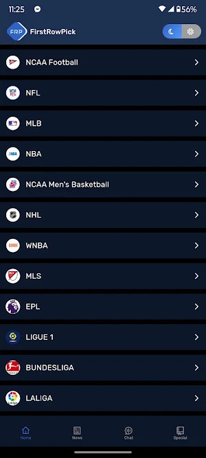 FirstRowPick Screenshot 2