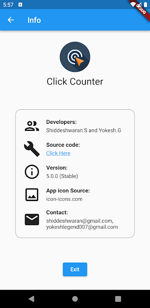 Game of clicks(Click Counter) Screenshot 2