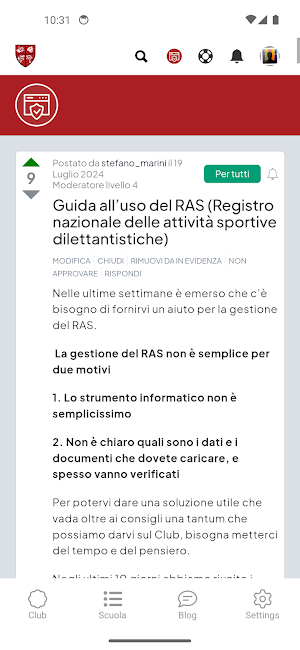 Club Dei Presidenti Screenshot 1