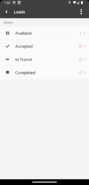 Halvor Driver App Screenshot 2