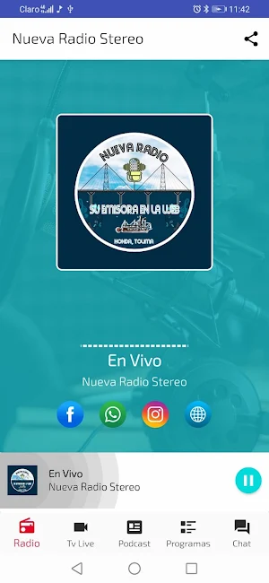 Nueva Radio Honda Screenshot 1