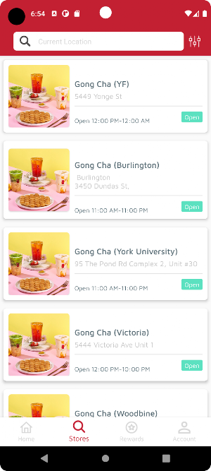 Gong Cha Tea Screenshot 2