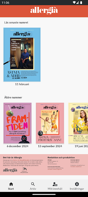 Allergia screenshot 1
