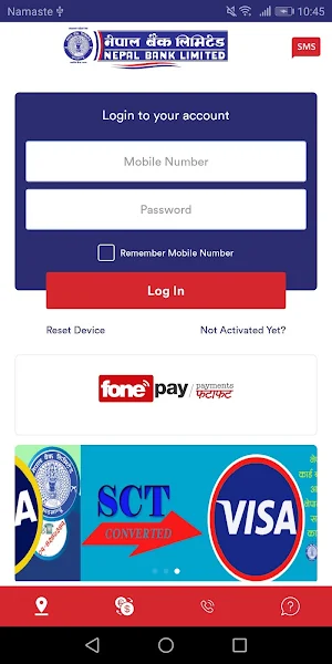 NBL Mobile Banking Screenshot 1