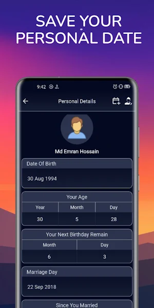 Age Calculator Pro Screenshot 3