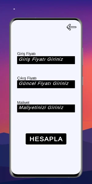 Kripto Kâr Zarar Liq Hesaplama Screenshot 1