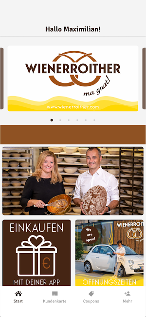 Bäckerei Wienerroither Screenshot 0