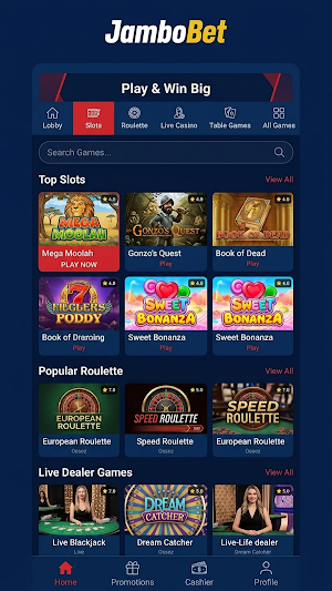 Jambobet Screenshot 2