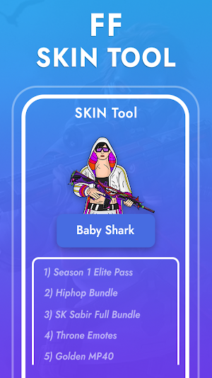 Get Daily Diamonds & FFF Skin Screenshot 1