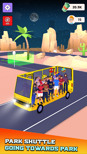 Parkmania Idle Thrill Seekers Screenshot 0