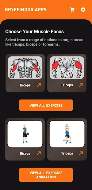 Arm Workout: Learn Exercises Screenshot 1