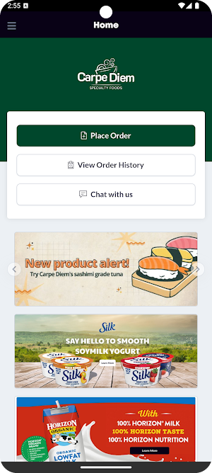Carpe Diem Specialty Foods Screenshot 1