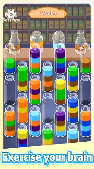 Water Sort: Milk Tea Master Screenshot 3