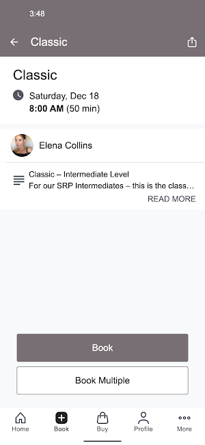 S Reformer Pilates Screenshot 2