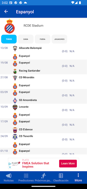 La Liga 2 Segunda División Screenshot 3