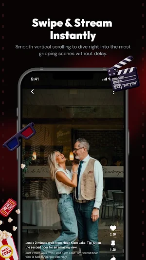 Glory - HD Short Reel App Screenshot 1