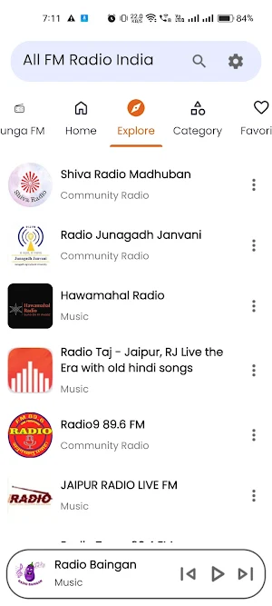 All FM Radio India Screenshot 2