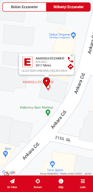 En Yakın Eczane Screenshot 2
