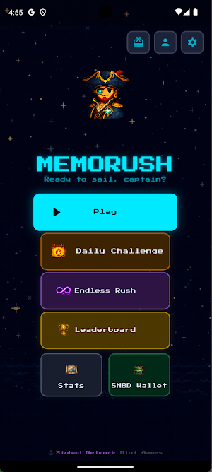 Sinbad MemoRush Screenshot 1