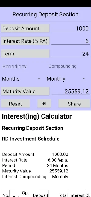Interest(ing) Calculator Screenshot 3