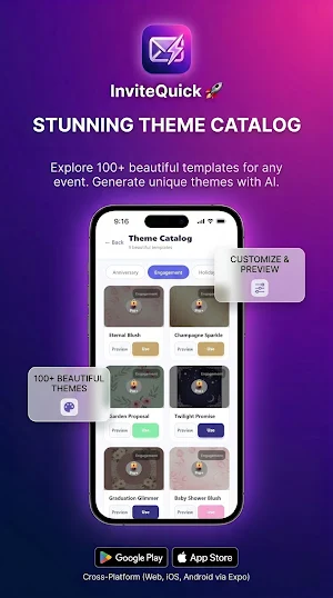 InviteQuick - AI Event Planner Screenshot 2