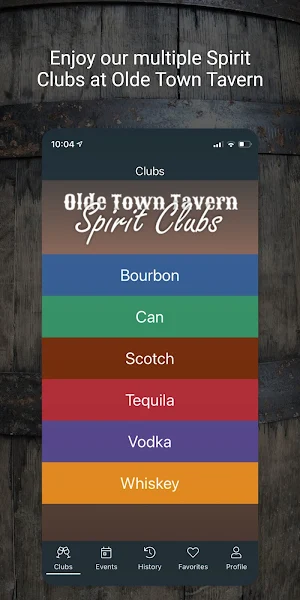 Olde Town Tavern Spirit Clubs Screenshot 0