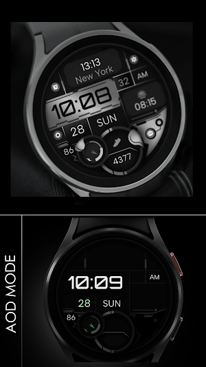 Dream 137 Digital Watch Face Screenshot 3