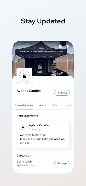 Aydens Candles Screenshot 0