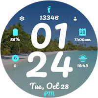 Sand Beach Watch Face