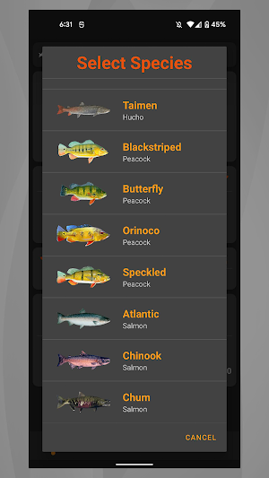 Fish Weight Calculator Screenshot 3