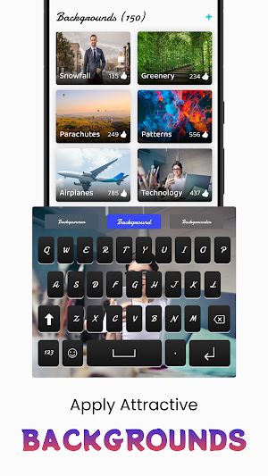 Keyboard Fonts: Themes & Emoji Screenshot 3