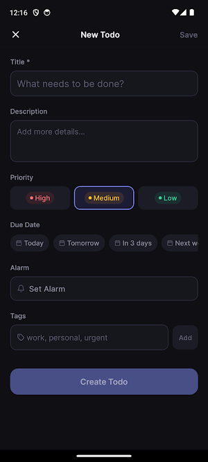 Doable — To-Do & Notes Screenshot 1