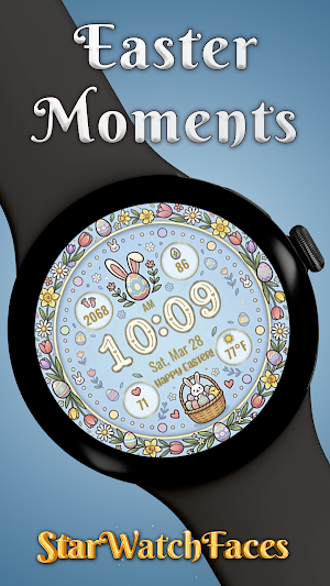 Easter Moments WearOS WF Screenshot 0