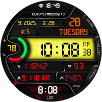 DIGI RUNAFAN WS119 Watch face