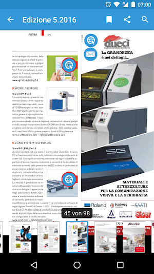 e-dicola, kiosk and magazines Screenshot 2