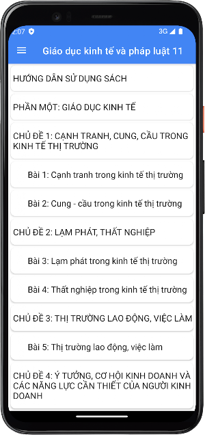 Giáo dục kinh tế và pháp luật Screenshot 3