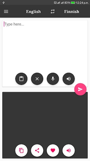 Finnish-English Translator Screenshot 0