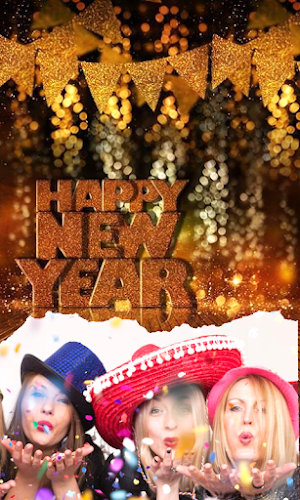 NewYear Photo Frames Screenshot 2