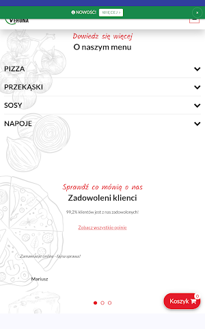 Pizzeria Verona Screenshot 2