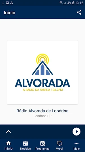Rádio Alvorada de Londrina Screenshot 1