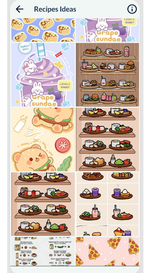 Toca Boca Food Recipes Ideas Screenshot 2