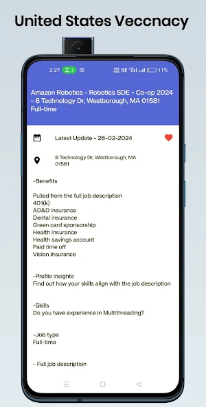 USA JOB - United States Job Screenshot 3