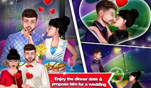 Nerdy Boy College Love Story Game Screenshot 1