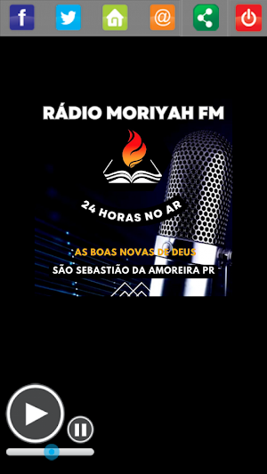 Web Rádio Moriyah Fm Online Screenshot 1