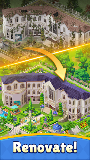 SunnyMatch: Renovate & Collect Screenshot 2