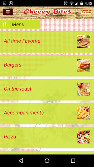 Cheezy Bites Screenshot 2