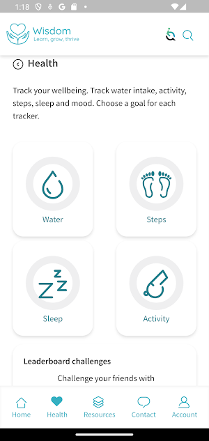 Wisdom: Learn, Grow, Thrive Screenshot 1