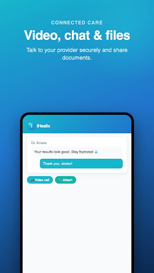 iHealix: See a Doctor Now Screenshot 1
