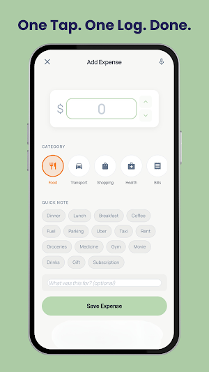 Daily Expense Tracker: Simple Screenshot 1